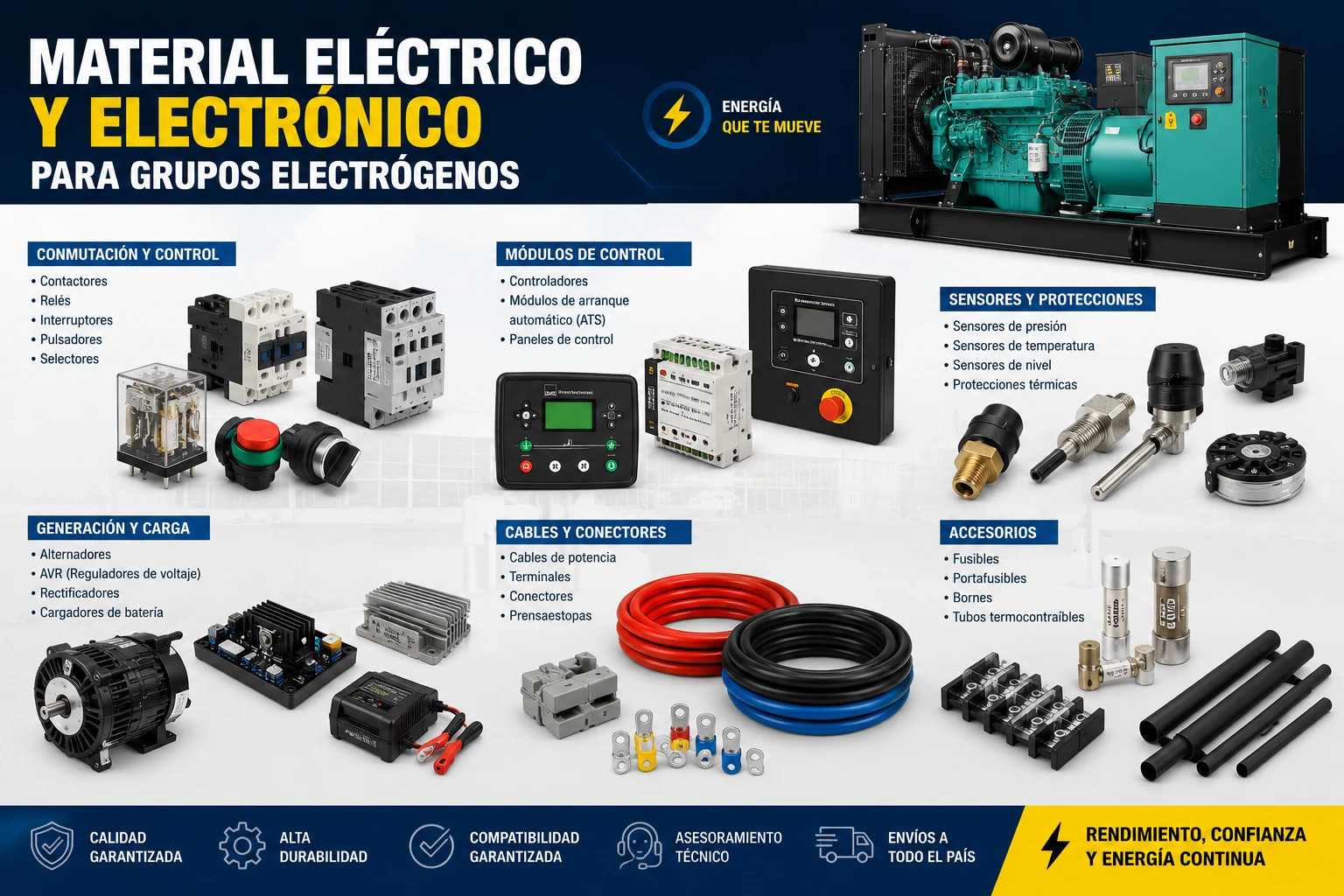 Material eléctrico y electrónico